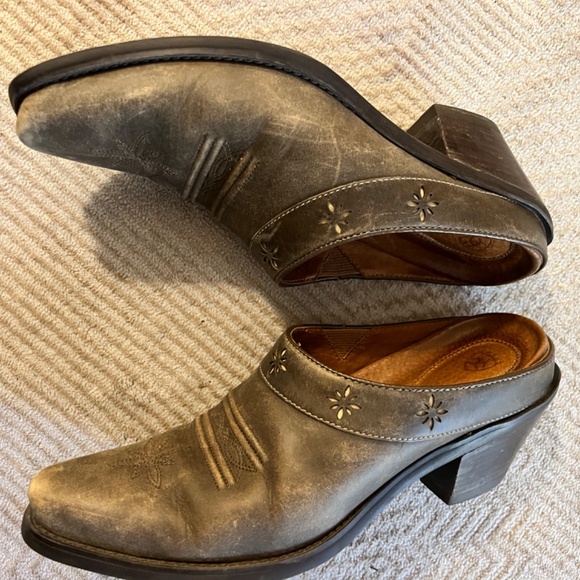 Ariat Western style leather mules - Picture 5 of 6